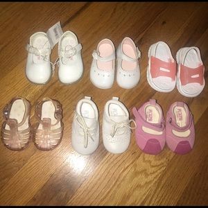 Bundle of Infant Girl Shoes